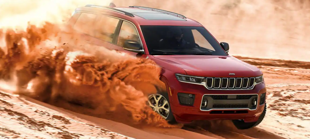 New Jeep Grand Cherokee L Offroading