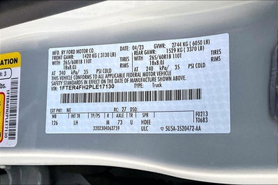 2023 Ford Ranger 4WD