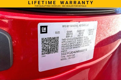 2021 Chevrolet Corvette Stingray 3LT