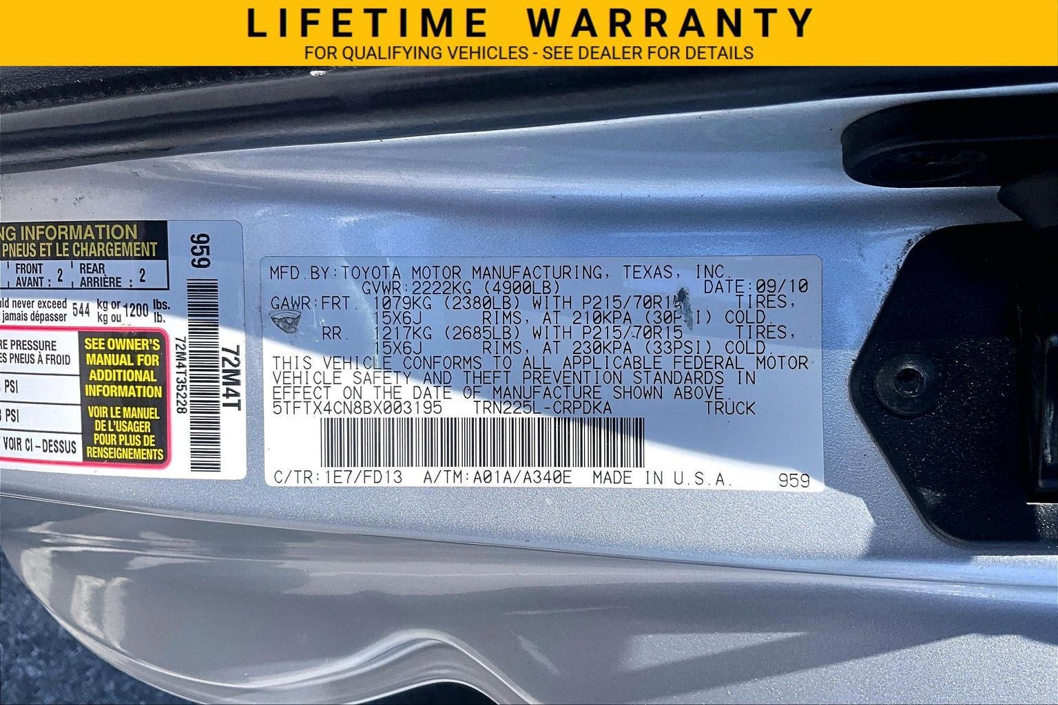 2011 Toyota Tacoma Base