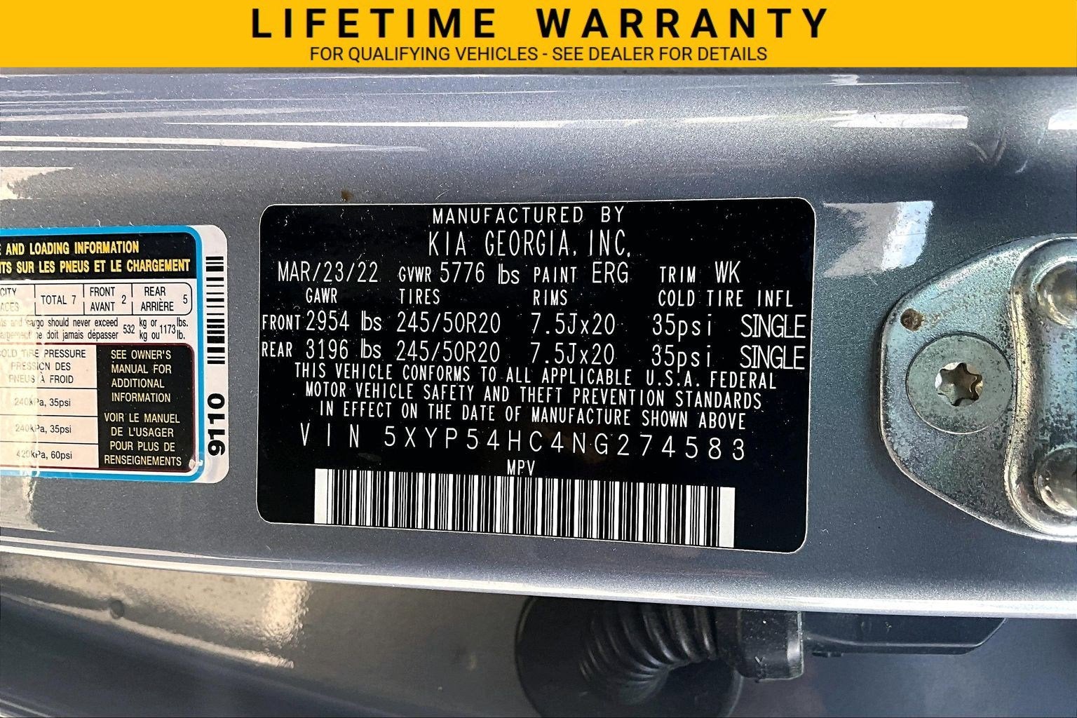 2022 Kia Telluride SX