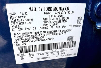 2022 Ford Explorer ST