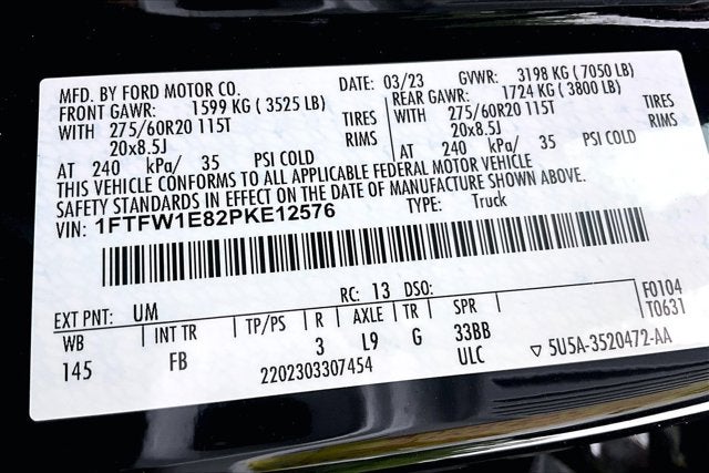 2023 Ford F-150 XLT FX4 PANO ROOF HIGH PACKAGE