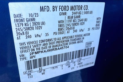2024 Ford Edge ST-Line