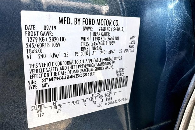 2019 Ford Edge SEL