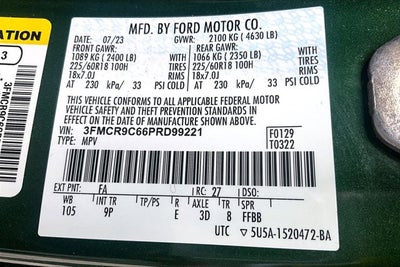 2023 Ford Bronco Sport Outer Banks