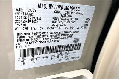 2025 Ford Mustang Mach-E Select