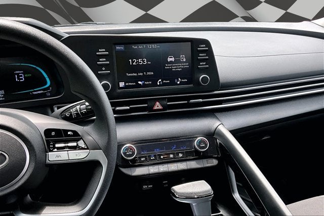 2025 Hyundai Elantra Hybrid Blue