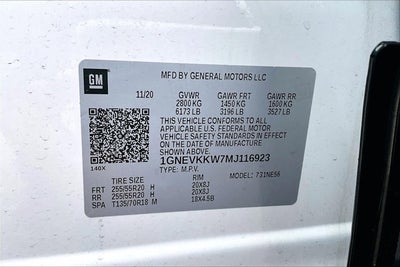 2021 Chevrolet Traverse Premier