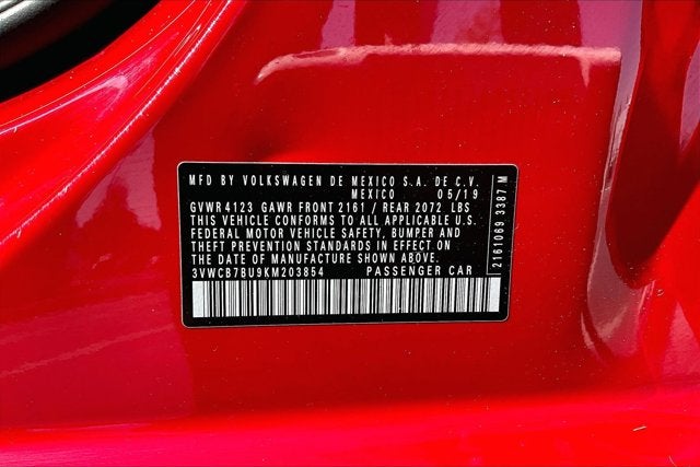 2019 Volkswagen Jetta 1.4T S