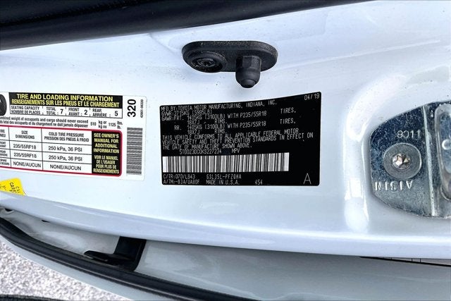 2019 Toyota Sienna XLE