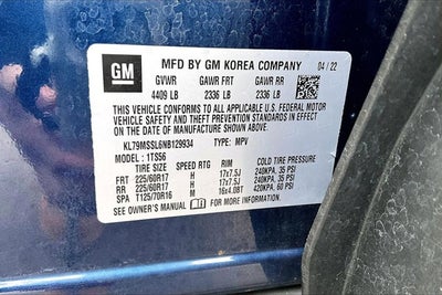 2022 Chevrolet Trailblazer ACTIV