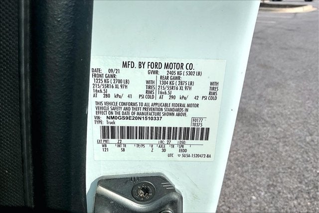 2022 Ford Transit Connect Wagon XL