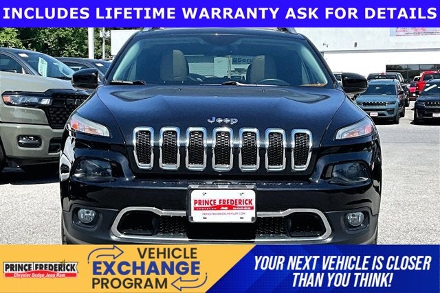 Used 2015 Jeep Cherokee Limited with VIN 1C4PJMDSXFW752129 for sale in Prince Frederick, MD