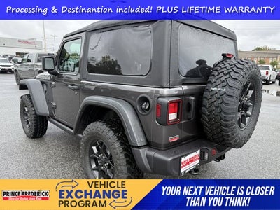 2026 Jeep Wrangler WRANGLER 2-DOOR WILLYS