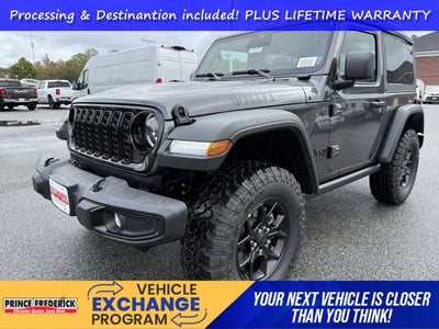 2026 Jeep Wrangler WRANGLER 2-DOOR WILLYS