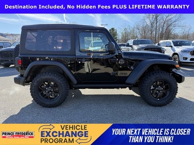 2026 Jeep Wrangler WRANGLER 2-DOOR WILLYS