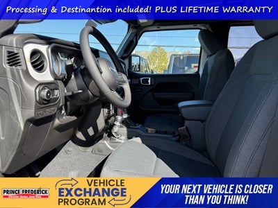 2026 Jeep Wrangler WRANGLER 2-DOOR SPORT S
