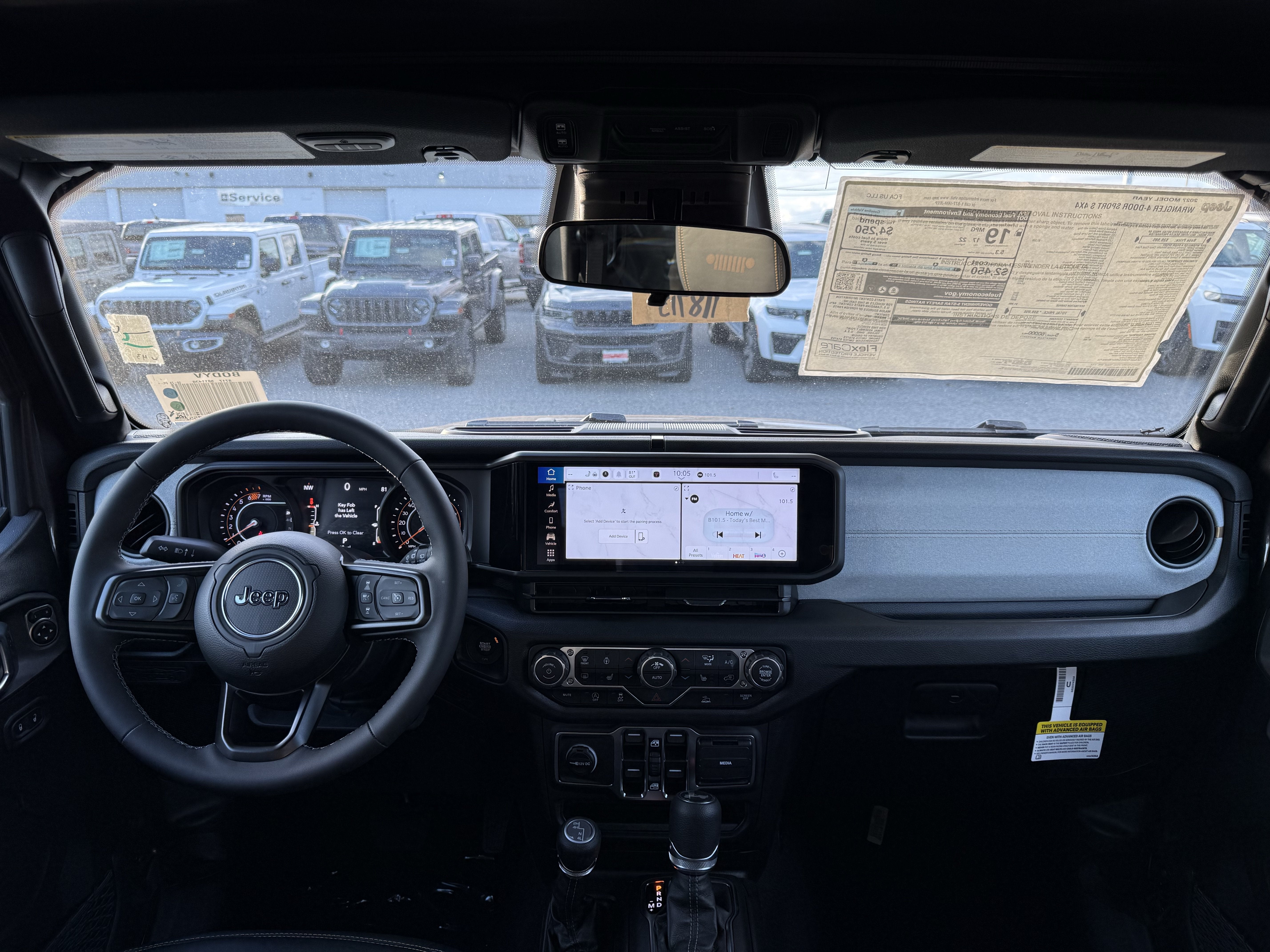 2027 Jeep Wrangler WRANGLER 4-DOOR SPORT S