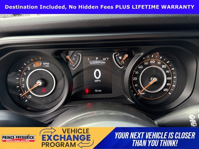 2025 Jeep Wrangler WRANGLER 4-DOOR SPORT S