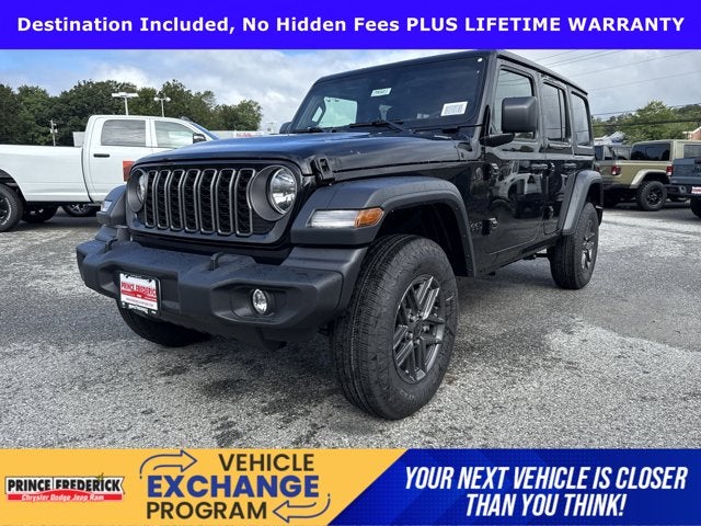 2025 Jeep Wrangler WRANGLER 4-DOOR SPORT S