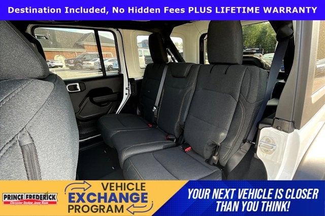 2025 Jeep Wrangler WRANGLER 4-DOOR SPORT S