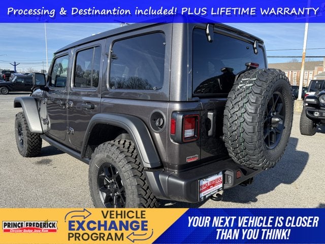 2026 Jeep Wrangler WRANGLER 4-DOOR WILLYS