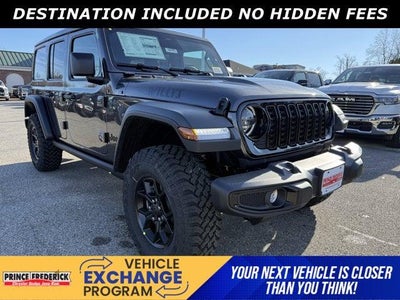 2026 Jeep Wrangler WRANGLER 4-DOOR WILLYS