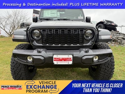 2025 Jeep Wrangler WRANGLER 4-DOOR WILLYS
