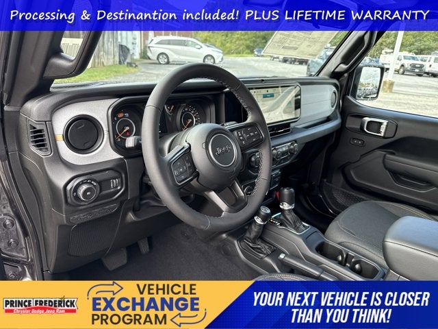 2025 Jeep Wrangler WRANGLER 4-DOOR SPORT S
