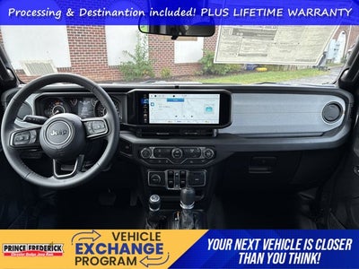 2025 Jeep Wrangler WRANGLER 4-DOOR SPORT S
