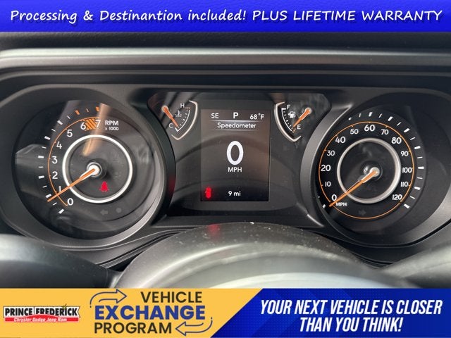 2025 Jeep Wrangler WRANGLER 4-DOOR SPORT S