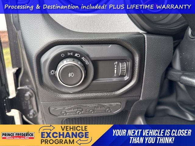 2025 Jeep Wrangler WRANGLER 4-DOOR SPORT S