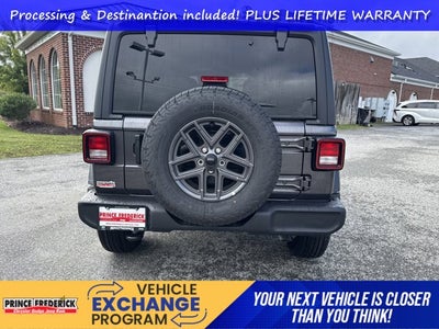 2025 Jeep Wrangler WRANGLER 4-DOOR SPORT S