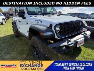 2026 Jeep Wrangler WRANGLER 4-DOOR WILLYS