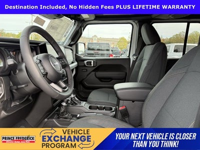 2026 Jeep Wrangler WRANGLER 4-DOOR SPORT S