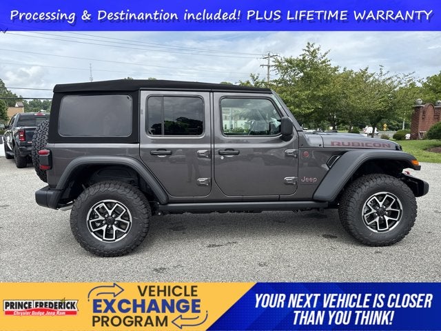 2025 Jeep Wrangler WRANGLER 4-DOOR RUBICON
