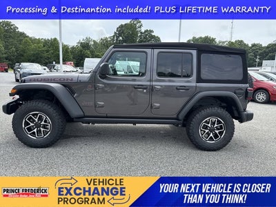2025 Jeep Wrangler WRANGLER 4-DOOR RUBICON