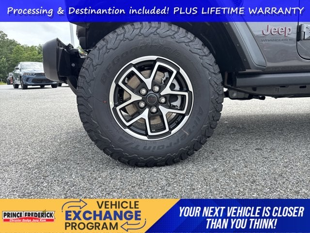2025 Jeep Wrangler WRANGLER 4-DOOR RUBICON