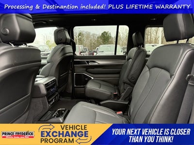 2026 Jeep Grand Wagoneer GRAND WAGONEER LIMITED ALTITUDE 4X4
