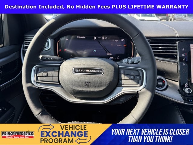 2026 Jeep Grand Wagoneer GRAND WAGONEER LIMITED RESERVE 4X4