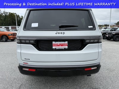 2026 Jeep Grand Wagoneer GRAND WAGONEER LIMITED RESERVE 4X4