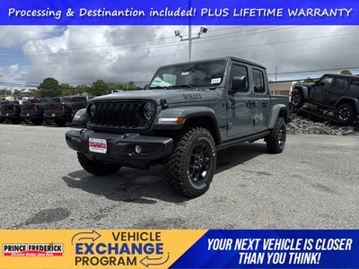 2025 Jeep Gladiator GLADIATOR WILLYS 4X4