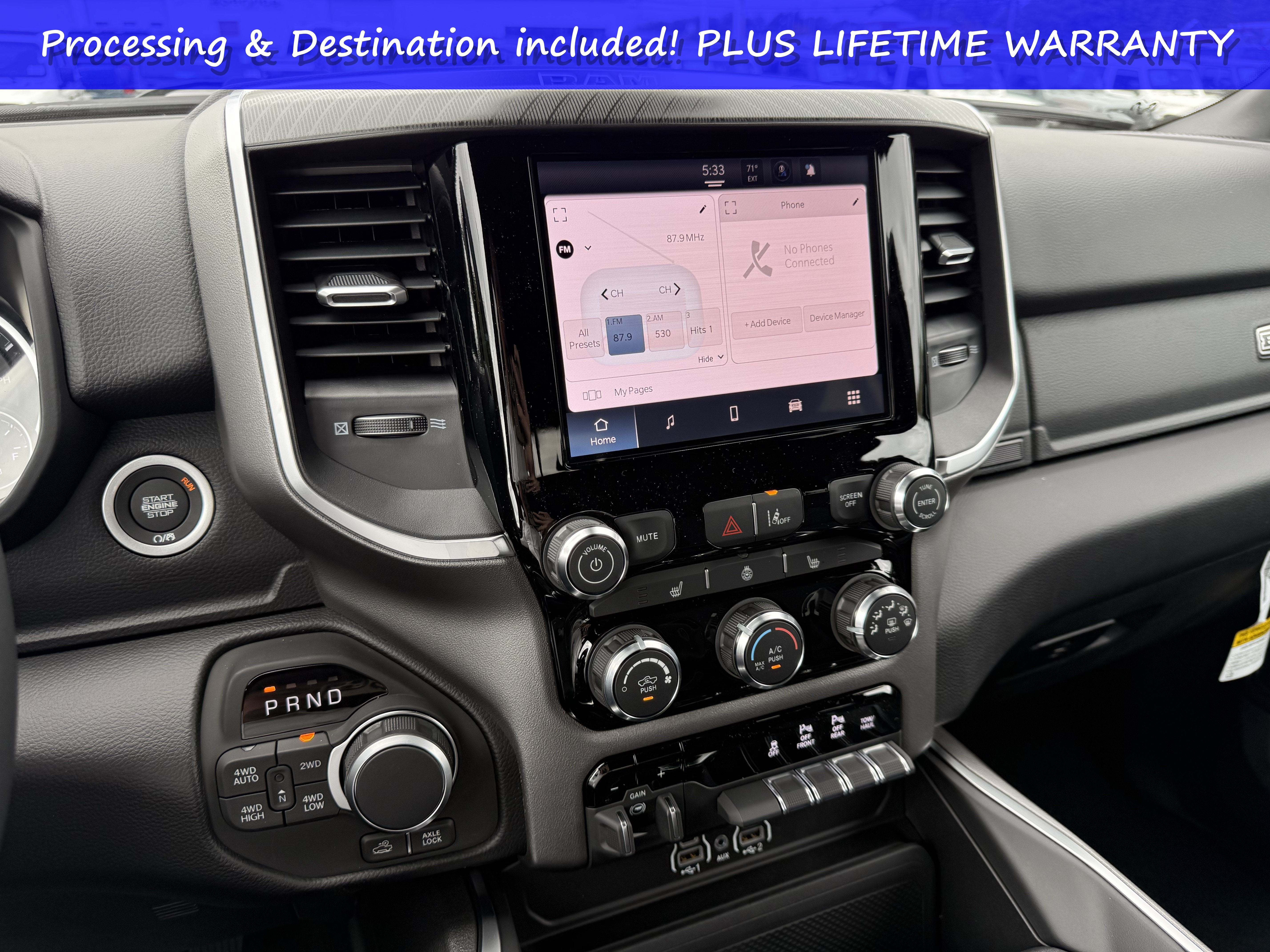 2027 RAM Ram 1500 RAM 1500 BIG HORN CREW CAB 4X4 5'7' BOX