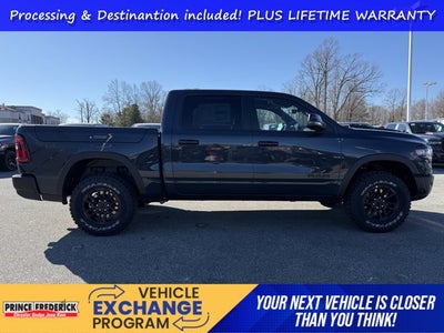 2026 RAM Ram 1500 RAM 1500 REBEL CREW CAB 4X4 5'7' BOX