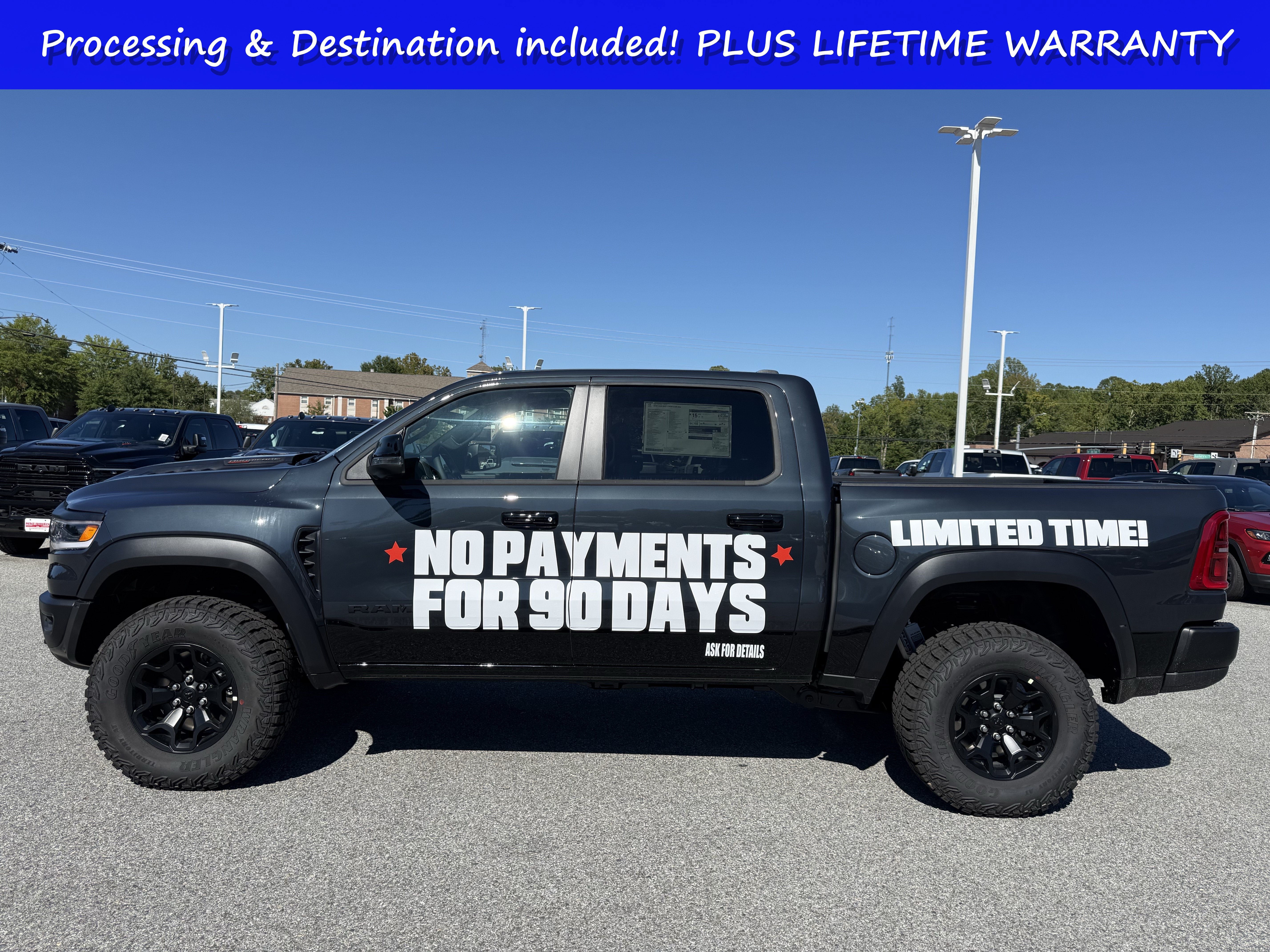 2026 RAM Ram 1500 RAM 1500 RHO CREW CAB 4X4 5'7' BOX