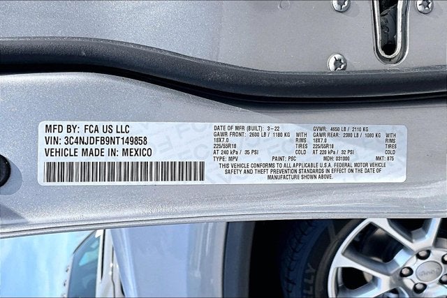 2022 Jeep Compass Latitude Lux 4x4