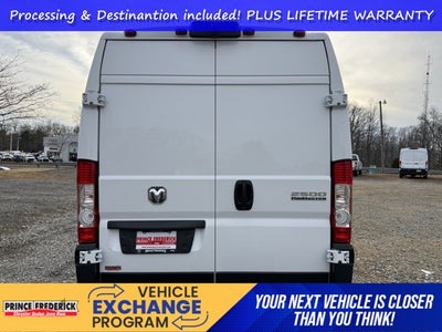 2026 RAM Ram ProMaster RAM PROMASTER 2500 SLT CARGO VAN HIGH ROOF 159' WB