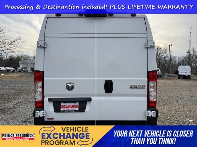 2026 RAM Ram ProMaster RAM PROMASTER 2500 SLT CARGO VAN HIGH ROOF 159' WB