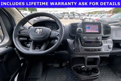 2024 RAM ProMaster 2500 Cargo Van Tradesman High Roof 159' WB w/Pass Seat